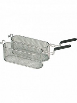 Couple of baskets, fryer 5+5 lit.