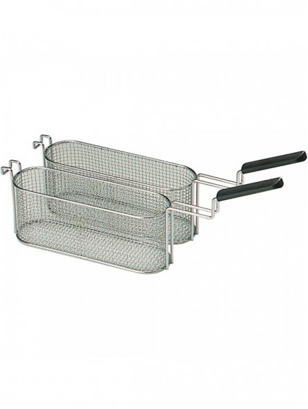 Couple of baskets, fryer 5+5 lit.