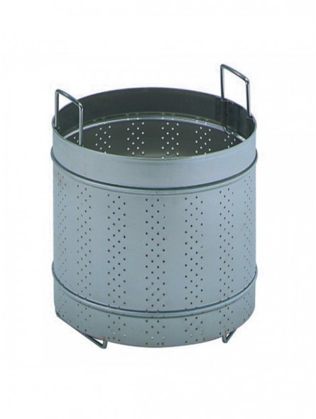 Rounded perforated basket for kettle 60 liters
