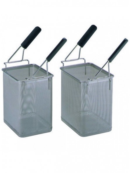 Set 2 cooker baskets 24,5lit., 2 handles (2x GN 1/2)