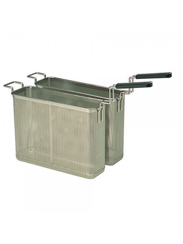 Set 2 cooker baskets 24,5lit., front handle (2x GN 1/2)