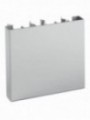 Stainless steel front plinth 200 mm