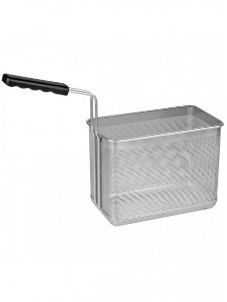Basket for pasta cooker, frontal handle