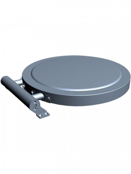 Option: cover boiling pan made in double wall