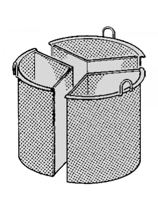 Basket 3 sectors, 150 liters
