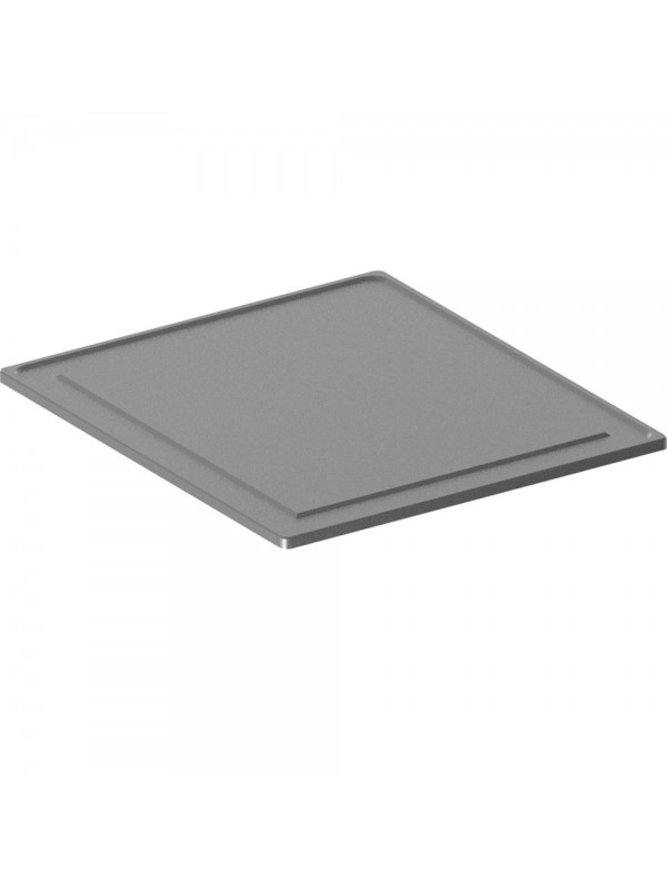 Smooth plate stainless steel 1 burner