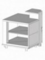 Neutral angle - open 90 °, with service tablet