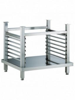 Undercarriage with plate structure, ovens 6 & 10x GN 1/1