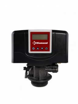 Chrono-volumetric water softener, 6 Lit, monobloc