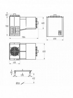 Refrigerated group " Overlapping " T° -15°-25°