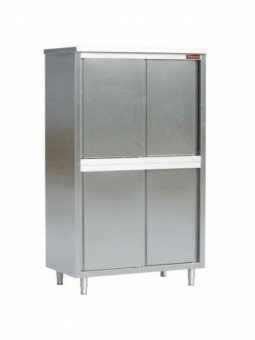 High cupboard, sliding doors