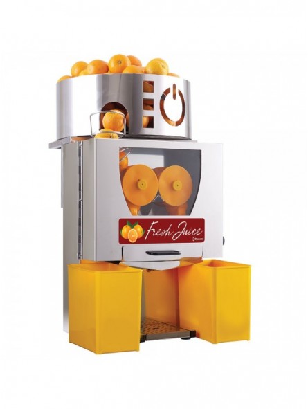 Automatic citrus press - automatic feeding