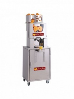Presse-agrumes automatique - self-service - sur meuble