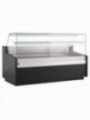 Neutral counter display, with neutral storage - BLACK