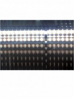 Open angle 90°, ventilated  - BLACK