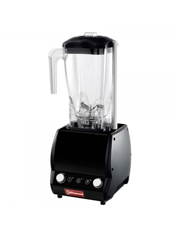Mixer professionnel , verre carré 2 Lit , avec timer -  variateur vitesse