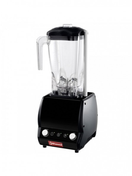 Professional Blender, square glass 2 Liters, with timer - speed variator
