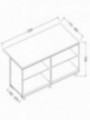 Neutral bar counter units_cashier section