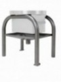 Support with collector vertical discharge (10-18 Kg)