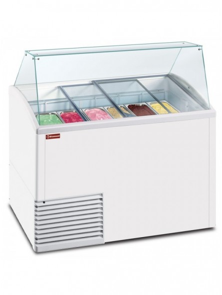 Ice cream display case, 10 trays