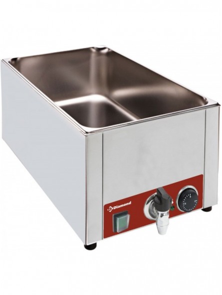 Electric table Bain-Marie GN 1/1 - 150 mm + tap