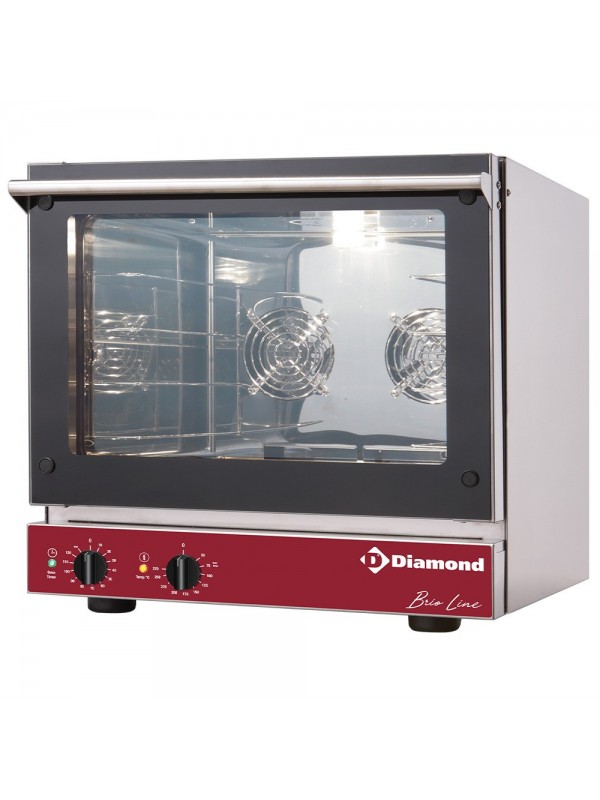 Electric convection oven, 4x 460x340 mm