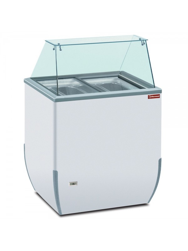 Ice-cream display case, 170 liters
