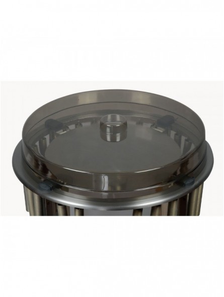 Couvercle transparent pour chariot chauffe assiettes Ø 310 mm