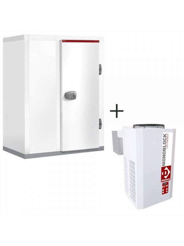 Assembly freezing room T° -15° -25° consists of:
