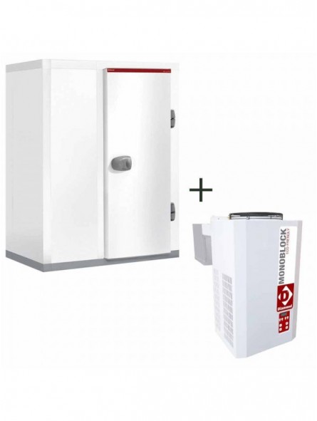 Assembly cold room T° -5° +5° consists of :
