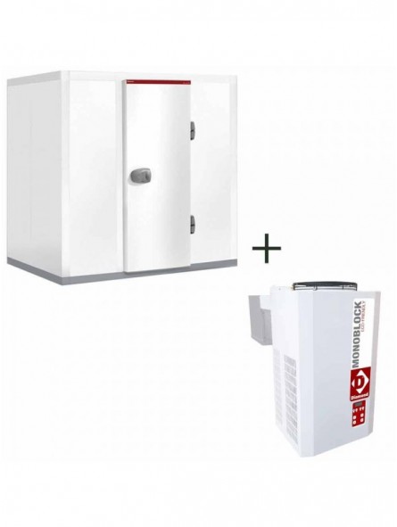 Geheel koelkamer T° -5° +5° samengesteld uit :