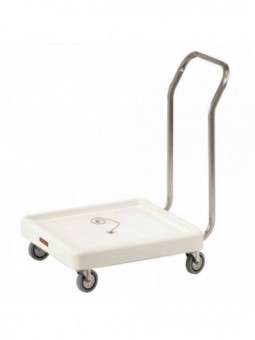 Transport trolley for baskets
