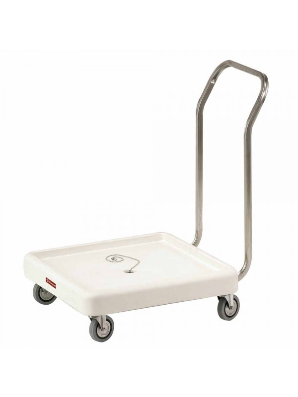 Transport trolley for baskets