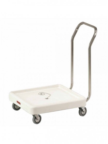 Transport trolley for baskets