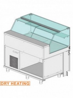 Refrigerated display counter EN & GN, low window, static, without reserve