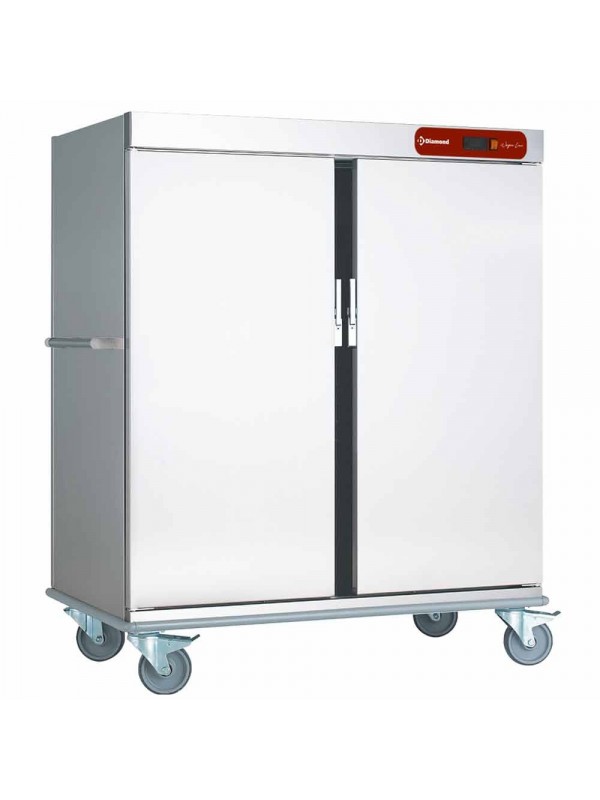 Trolley holding temperature for meals, 40 GN 2/1