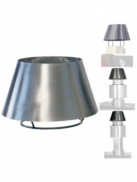 Stainless steel chimney dome (all models)