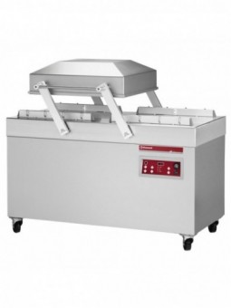 Vacuum machine, double chamber 620x500xh240 mm. - 100 m3/h