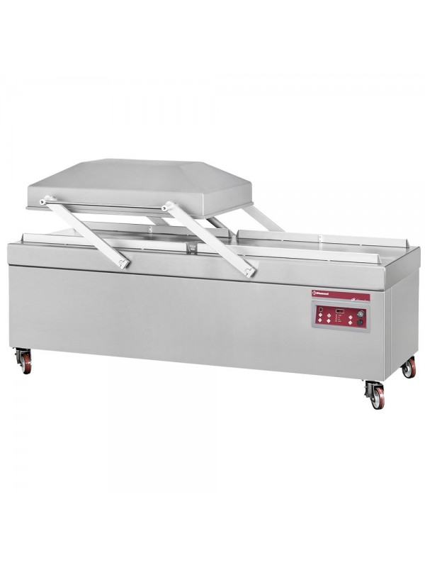 Vacuum machine,  double chamber 1100x730x230 mm. - 250 m3/h