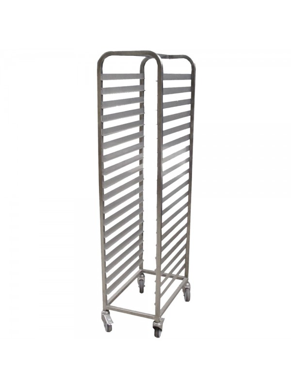 Plate trolley 20x GN 1/1, space 75 mm