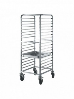 Plate trolley 20x GN 2/1, space 75 mm