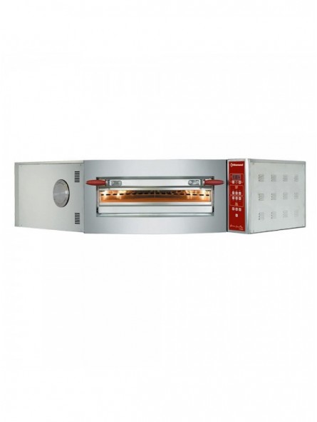 Elektrische oven hoekmodel, 1 kamer 8 pizza's Ø 350 mm
