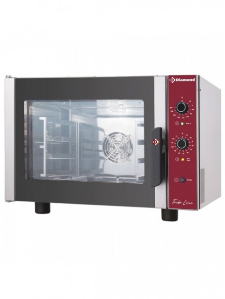 Electric convection oven, 4x GN 2/3 + manual humidifier