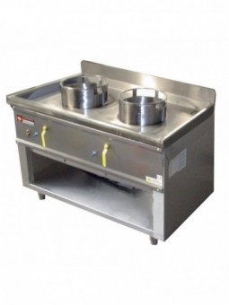 Wok-fornuis 2 branders