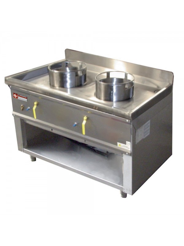 Wok-fornuis 2 branders