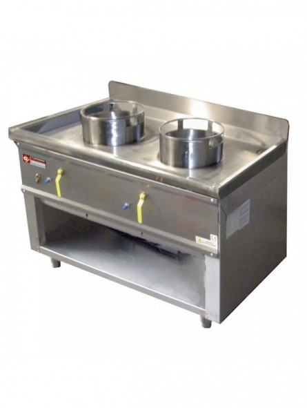 Wok-fornuis 2 branders