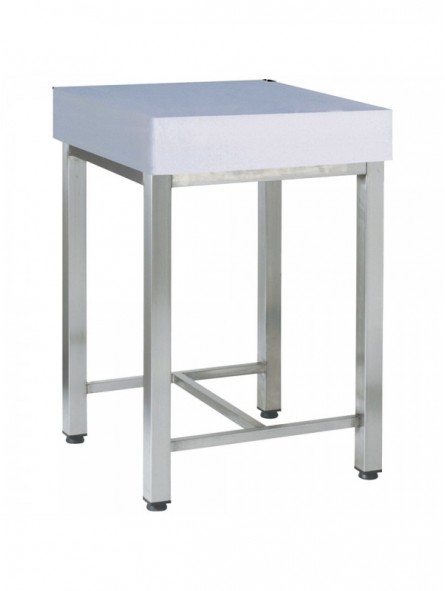 Polyethylene block on stand, 500x700