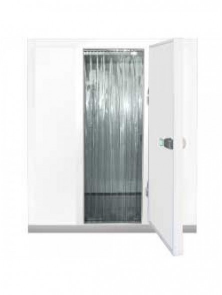 Gordijn met strips voor deur (900mm) Maxicold