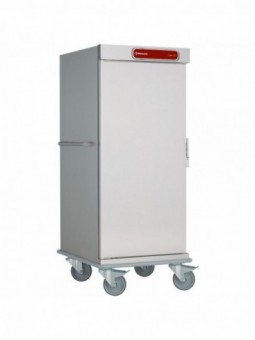 Chariot neutre isolé pour repas, 20 GN 2/1