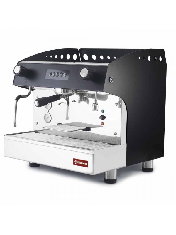 Machine à café 1 groupe, automatique. - NOIR